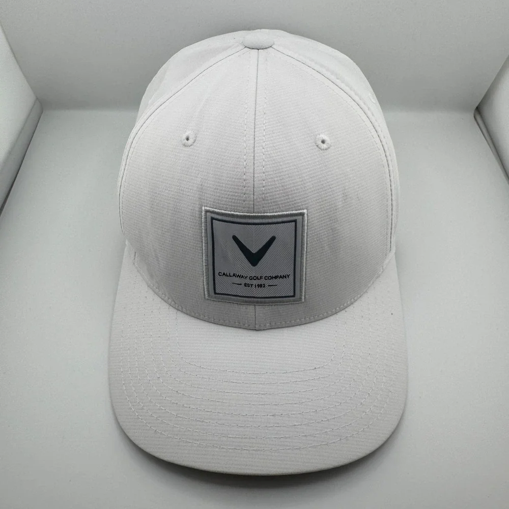Callaway Golf Hat Mens OSFA White Excellent Paradym Ai Smoke Snapback Cap